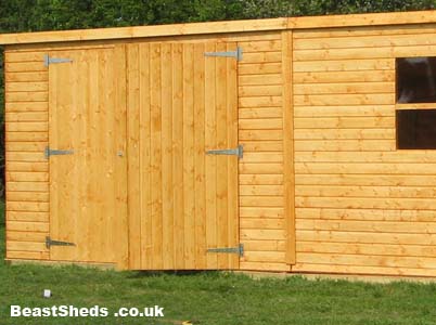 5 Foot Double Shed Door